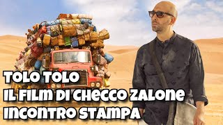 Tolo Tolo  Il film di Checco Zalone  Incontro stampa [upl. by Suiraj]