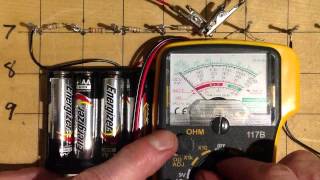 Using An Analog Ohmmeter [upl. by Eniaj]