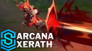 Arcana Xerath Skin Spotlight  PreRelease  League of Legends [upl. by Florance]