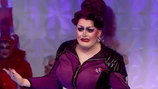 RuPauls Drag Race UK Series 2 quotBimini vs Lawrence vs Tayce Lip sync Im Still Standingquot Part 4 [upl. by Alhsa]