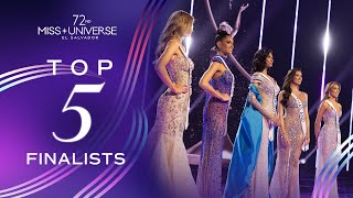 72nd MISS UNIVERSE  TOP 5  Miss Universe [upl. by Ruhnke55]