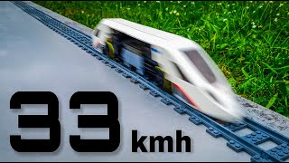 Worlds fastest LEGO Train [upl. by Imhskal]