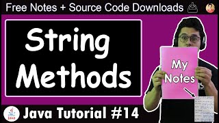 Java Tutorial String Methods in Java [upl. by Caspar]