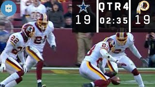 The Craziest GameWinning Field Goal Sequence in NFL History Cowboys vs Redskins Week 9 2006 [upl. by Ahseetal]