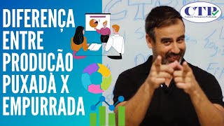 Diferença entre Produção Puxada x Empurrada [upl. by David751]