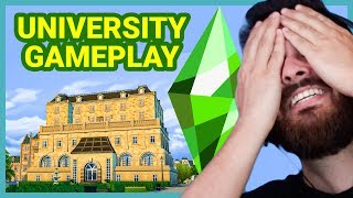 The Sims 4 University GAMEPLAY Overview [upl. by Dolli]