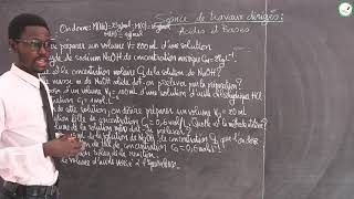 Cours  Troisième  Physique  Chimie  Acides et bases  M Diop [upl. by Wyne]