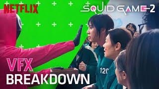 Squid Game Season 2  VFX BREAKDOWN Behind The Scenes [upl. by Enaerb860]