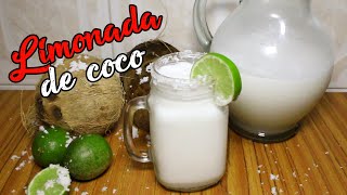 Limonada de coco deliciosa y cremosa [upl. by Yobybab]