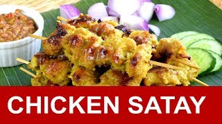 Chicken Satay  How to prepare chicken satay the authentic way [upl. by Alicirp416]