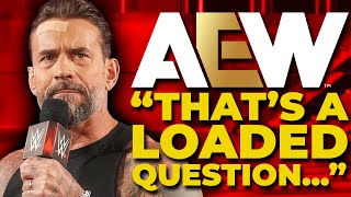 CM Punk SHOOTS On AEW Stars… AGAIN [upl. by Nahtnhoj]