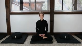 Zen Meditation Instruction How to Meditate [upl. by Refynnej]