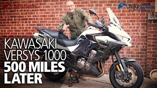 500 miles with the 2019 Kawasaki Versys 1000  Vlog first review [upl. by Jacinthe859]