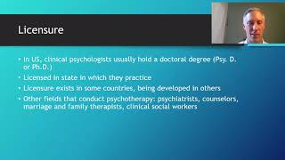 Introduction to Clinical Psychology [upl. by Lance417]