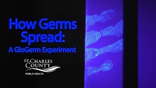 How Germs Spread A GloGerm Experiment [upl. by Misab]