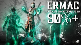 MK1  Ermac Best Combos [upl. by Strohbehn144]