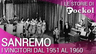 Tutti i vincitori del Festival di Sanremo dal 1951 al 1960 [upl. by Gaylor]