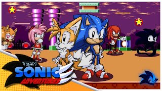 Team Sonic Adventures  ACT 3  Spring Yard Zone [upl. by Kurth]