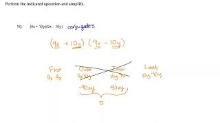 16 Perform the indicated operation and simplify [upl. by Timmi]