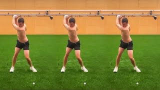 MATT FITZPATRICK GOLF SWING  SLOW MOTION [upl. by Nishi57]