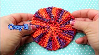 Finishing the Crazy Eights Dishcloth Tutorial [upl. by Colier]