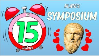 PLATOS SYMPOSIUM quotWhat Is Lovequot Basic Explanation  Ancient Greek Philosophy [upl. by Paucker]