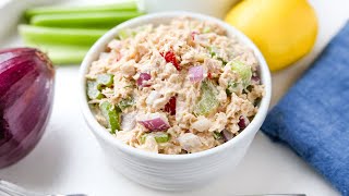 Keto Tuna Salad  The BEST Easy Low Carb Tuna Salad Recipe You Can Make [upl. by Ainekahs196]