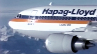 HapagLloyd Airbus A310200 Travelogue  1988 [upl. by Roselia]