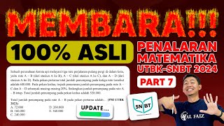 SOAL UTBK 2024 PENALARAN MATEMATIKA [upl. by Paehpos]