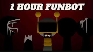 Sprunki Funbot Phase 3 Sound  1 hour  Horror Mod Full Video [upl. by Diandra]