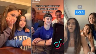 EMOTIONAL College acceptancerejection TikTok Compilation [upl. by Agle]