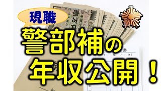 【実態を暴露】現役警察官（警部補）の年収公開します！ [upl. by Inaffyt881]