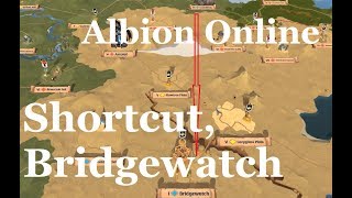 Albion Online  Caerleon to Bridgewatch fast almost safely [upl. by Nila634]