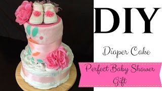 DIY Diaper Cake  2017 [upl. by Ronnica876]