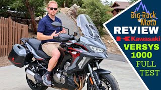 2021 Kawasaki Versys 1000 LT SE Review  Luxury Sports ADV Tourer [upl. by Silirama]