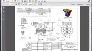 SolidWorks  Assembly Drawing Part I [upl. by Merta]