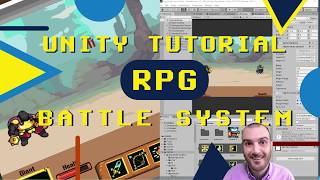Make an TurnBased RPG Fighting Game in Unity [upl. by Branham]