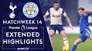 Tottenham v Leicester City  PREMIER LEAGUE HIGHLIGHTS  12202020  NBC Sports [upl. by Danby490]