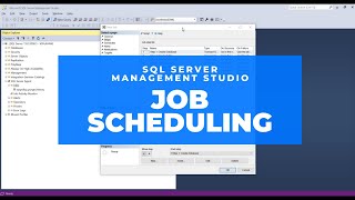 SQL Server Job Scheduler [upl. by Allerie]