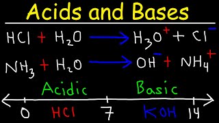 Acids and Bases  Basic Introduction  Chemistry [upl. by Gratiana]