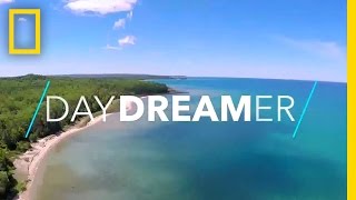 Experience Gorgeous Lake Michigan in 90 Seconds  National Geographic [upl. by Lrac]