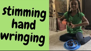 Autism Stimming Hand Wringing [upl. by Tavy]