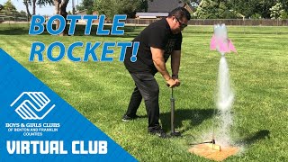 DIY STEM Project For Kids How To Make A Bottle Rocket [upl. by Readus919]