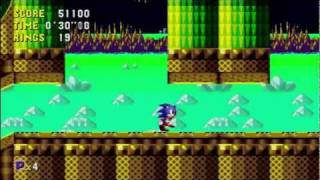 Sonic CD Quartz Quadrant Zone 1 Good Future Walkthrough 1080 HD [upl. by Sokcin844]