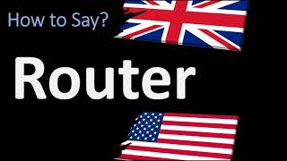 How to Pronounce Router CORRECTLY [upl. by Neona]