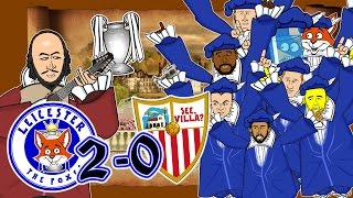 LEICESTER vs SEVILLA🦊What Do Shakespeares Foxes Say🦊20 Champions League 2017 Goals Highlights [upl. by Fong]