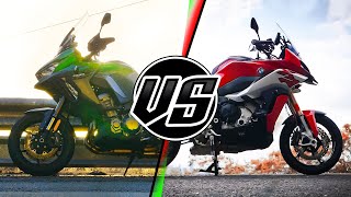 Kawasaki Versys SE vs BMW S1000XR comparison review [upl. by Charlie]