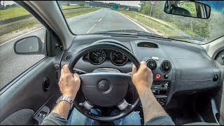 Chevrolet Kalos Aveo  4K POV Test Drive 258 Joe Black [upl. by Seaden]