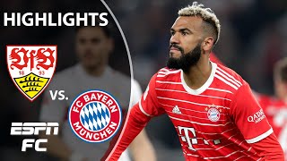 VfB Stuttgart vs Bayern Munich  Bundesliga Highlights  ESPN FC [upl. by Neelak]