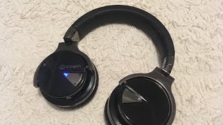 Cowin E7 wireless Bluetooth Headphones wMic Review [upl. by Hubie779]